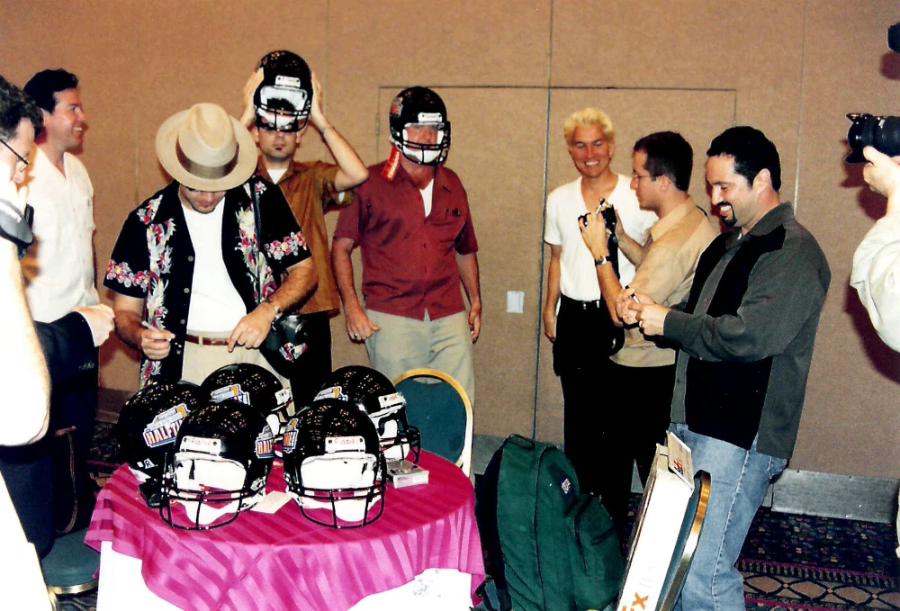 Helmet Signing