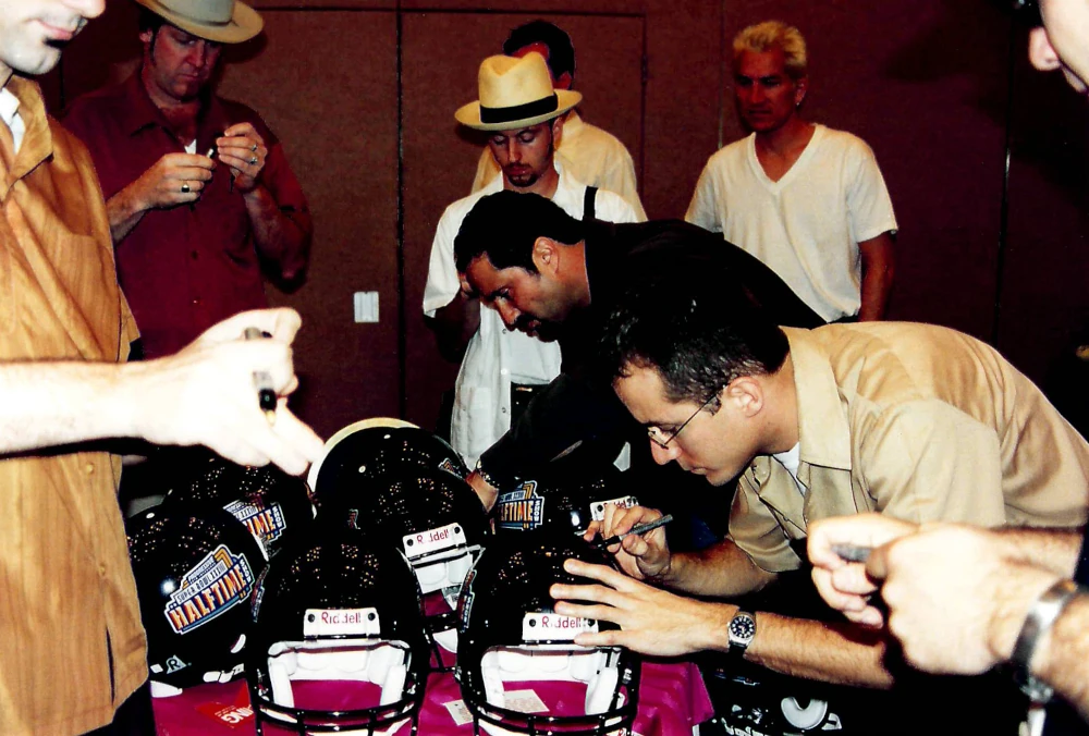 Helmet Signing