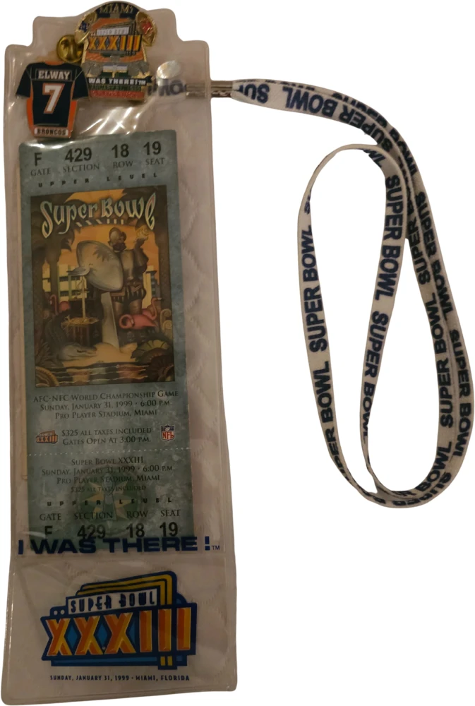 Super Bowl XXXIII Lanyard