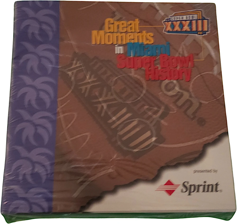 Super Bowl History Pamphlet