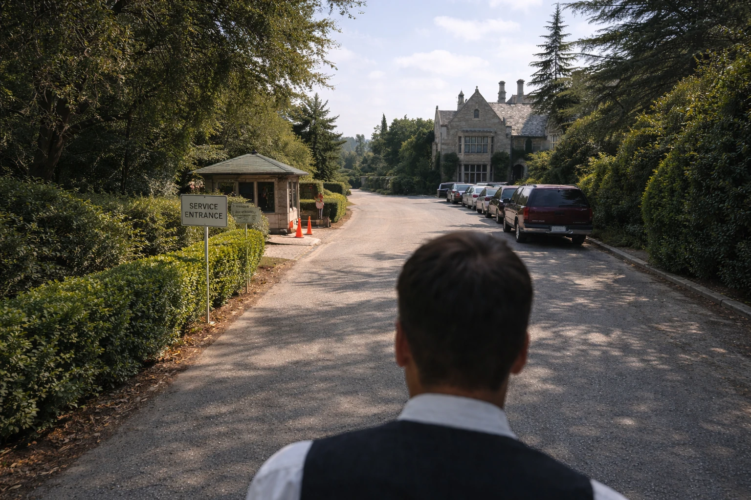 Employee Service Entrance