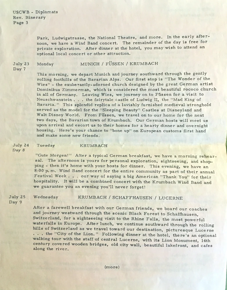 Schedule Page 3