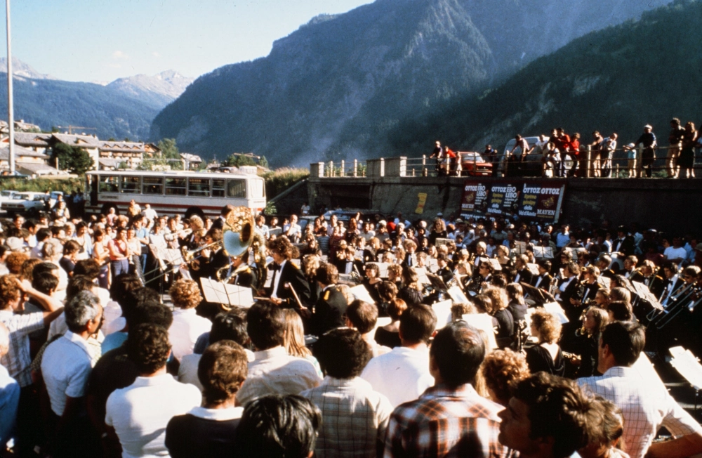 Concert in Courmayeur, Italy
