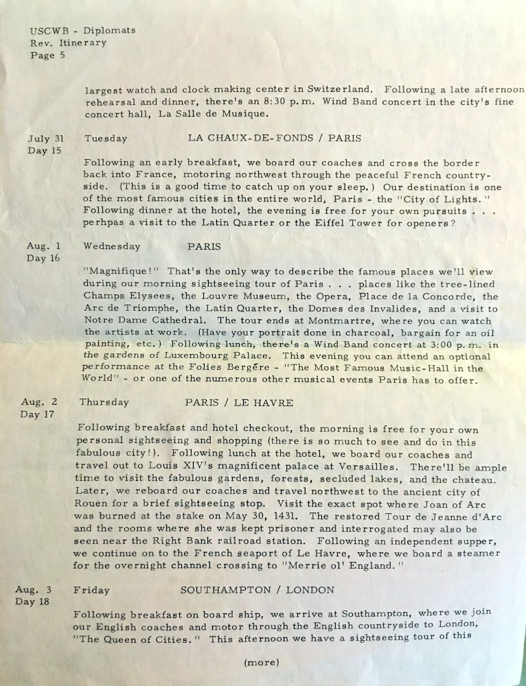 Schedule 5