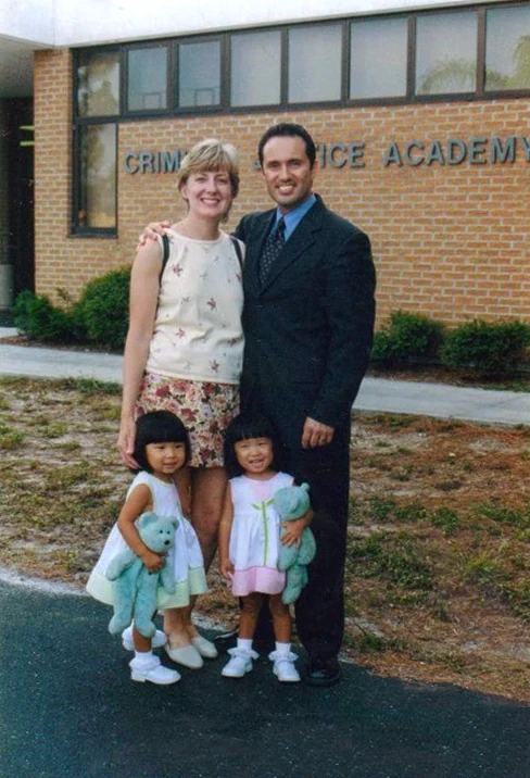 Academy Graduation With Family