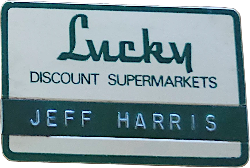 Lucky Name Badge