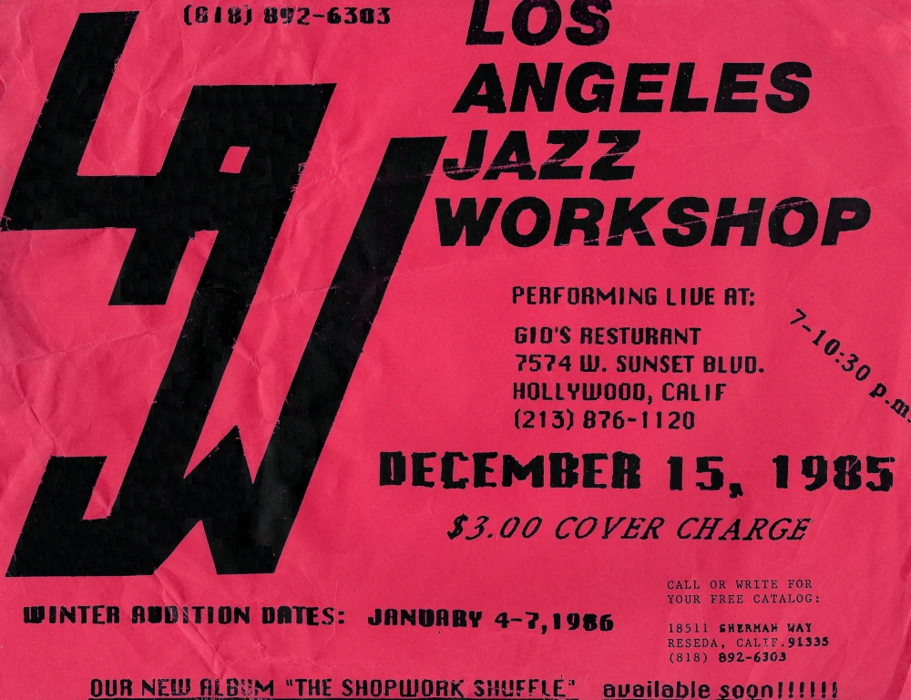 LAJW Performance Poster Ad