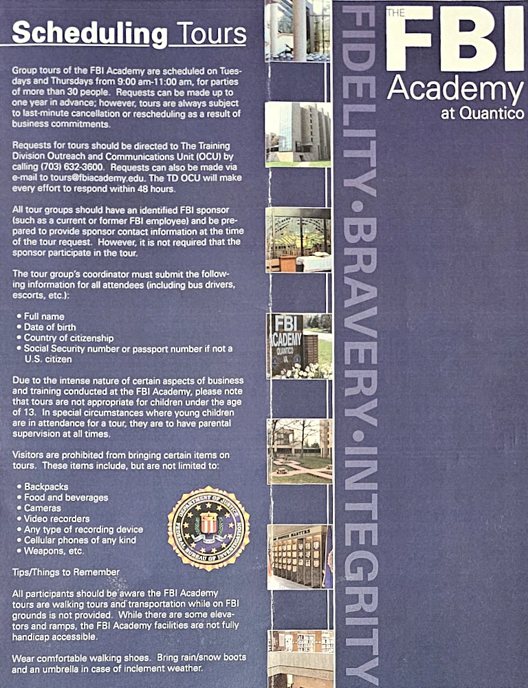 FBI Brochure 1