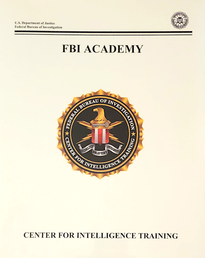 Quantico Course Folder