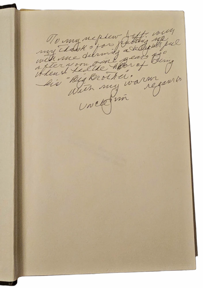 Signed by Uncle Jim