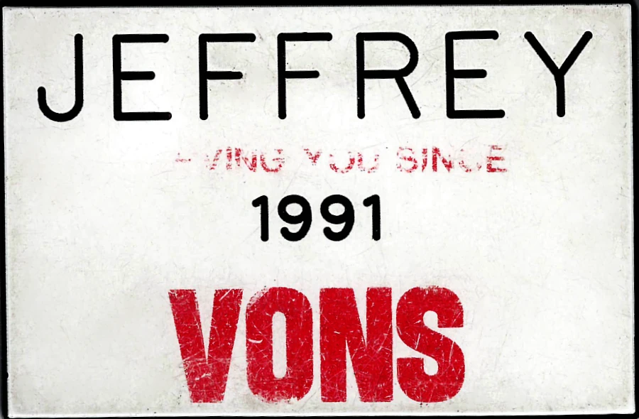 Vons Name badge