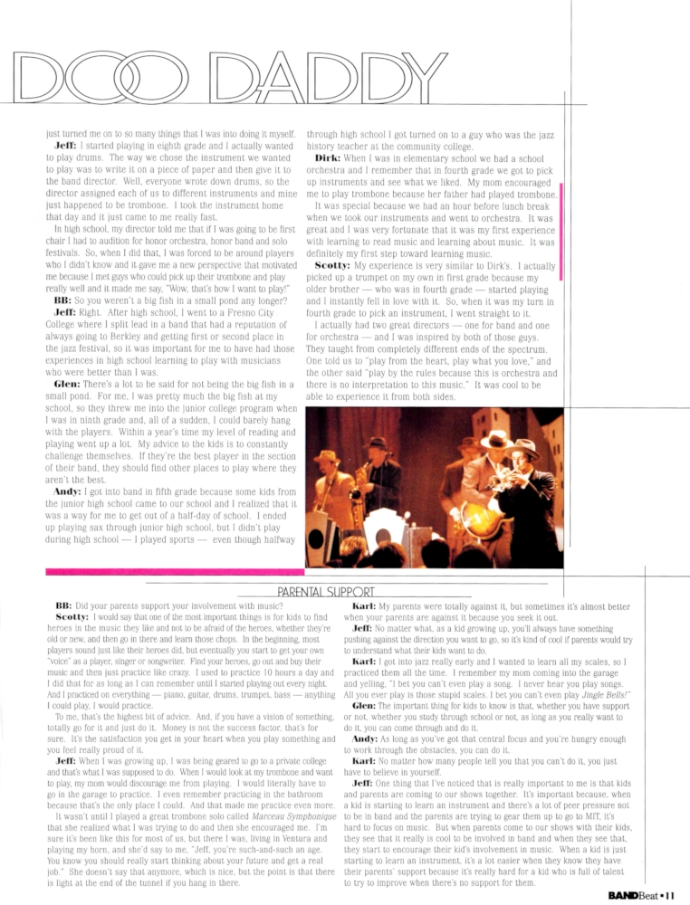 Band Beat Magazine Feature
