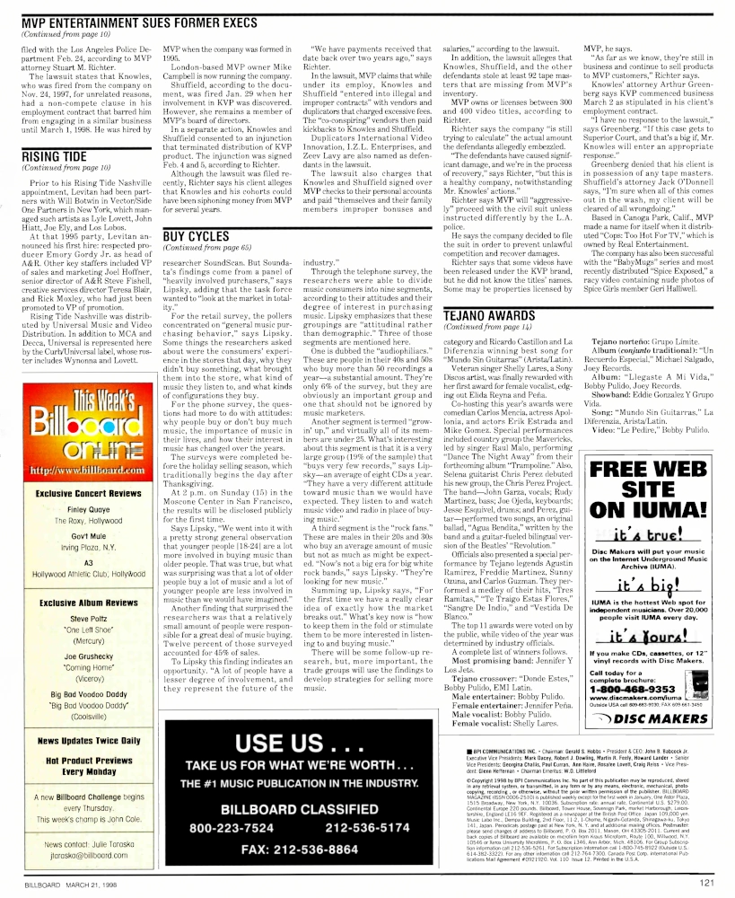 Billboard Magaizine