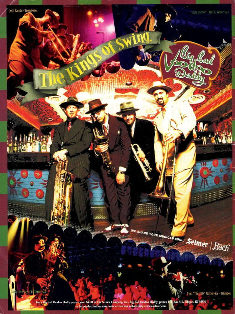 Down Beat Magazine Back Cover