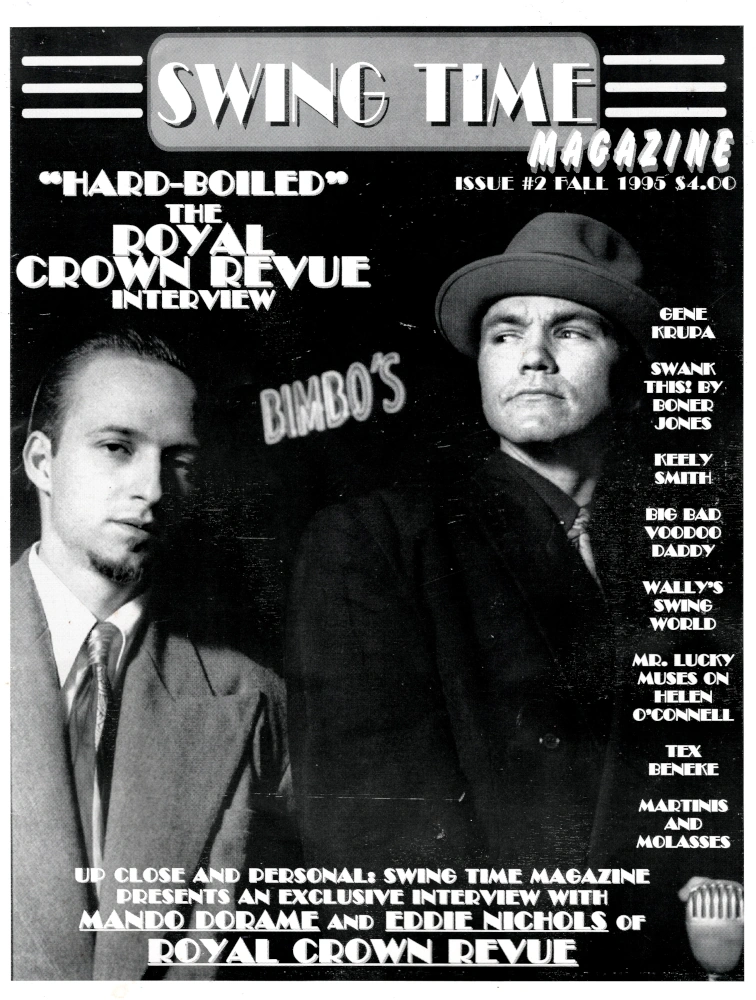 Swing Time Magazine Cover