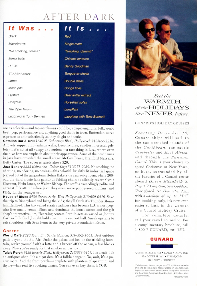 Travel & Leisure Feature