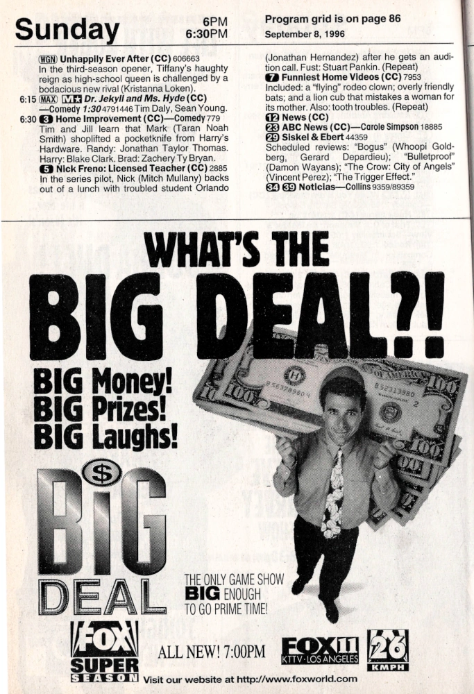 TV Guide Insert
